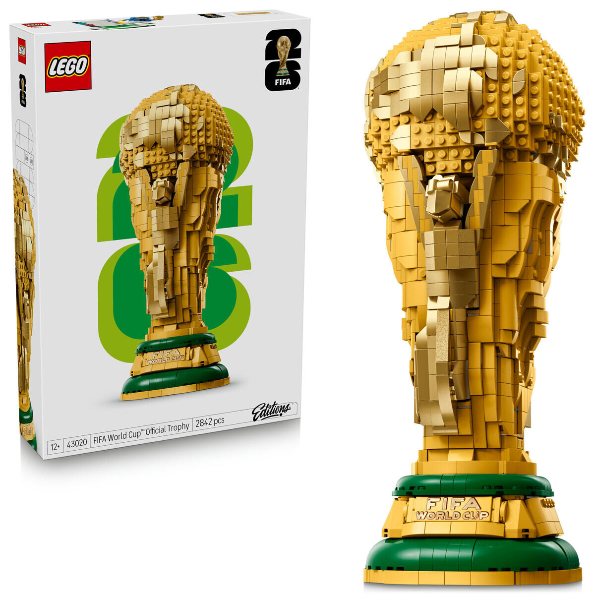 LEGO® Editions 43020 Oficiálna trofej Majstrovstvá sveta vo futbale