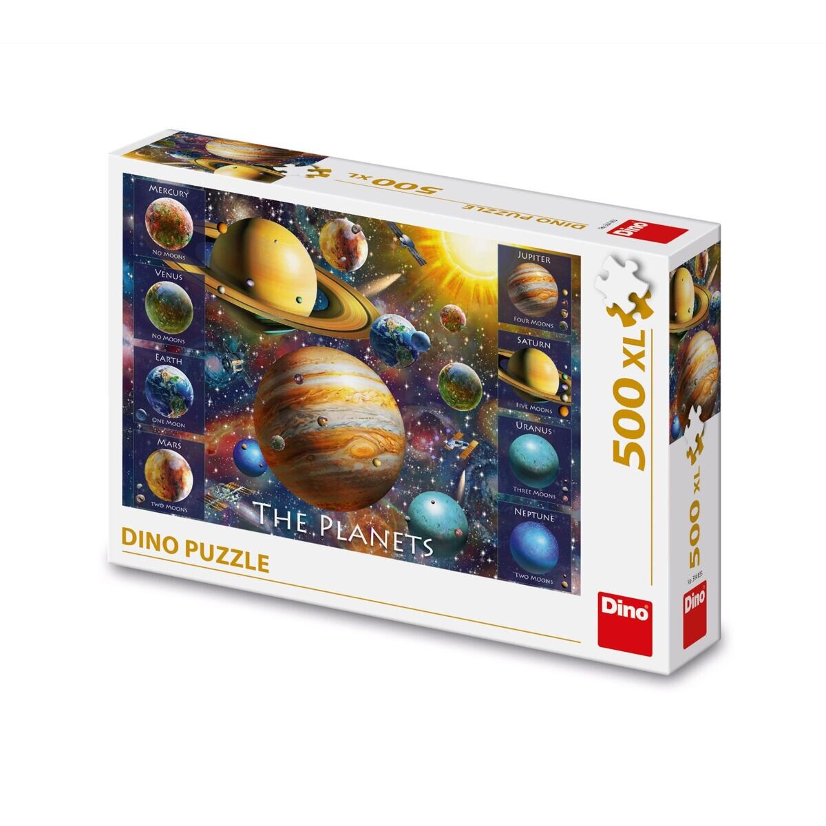 Dino Osem planét Puzzle 500 XL dielikov