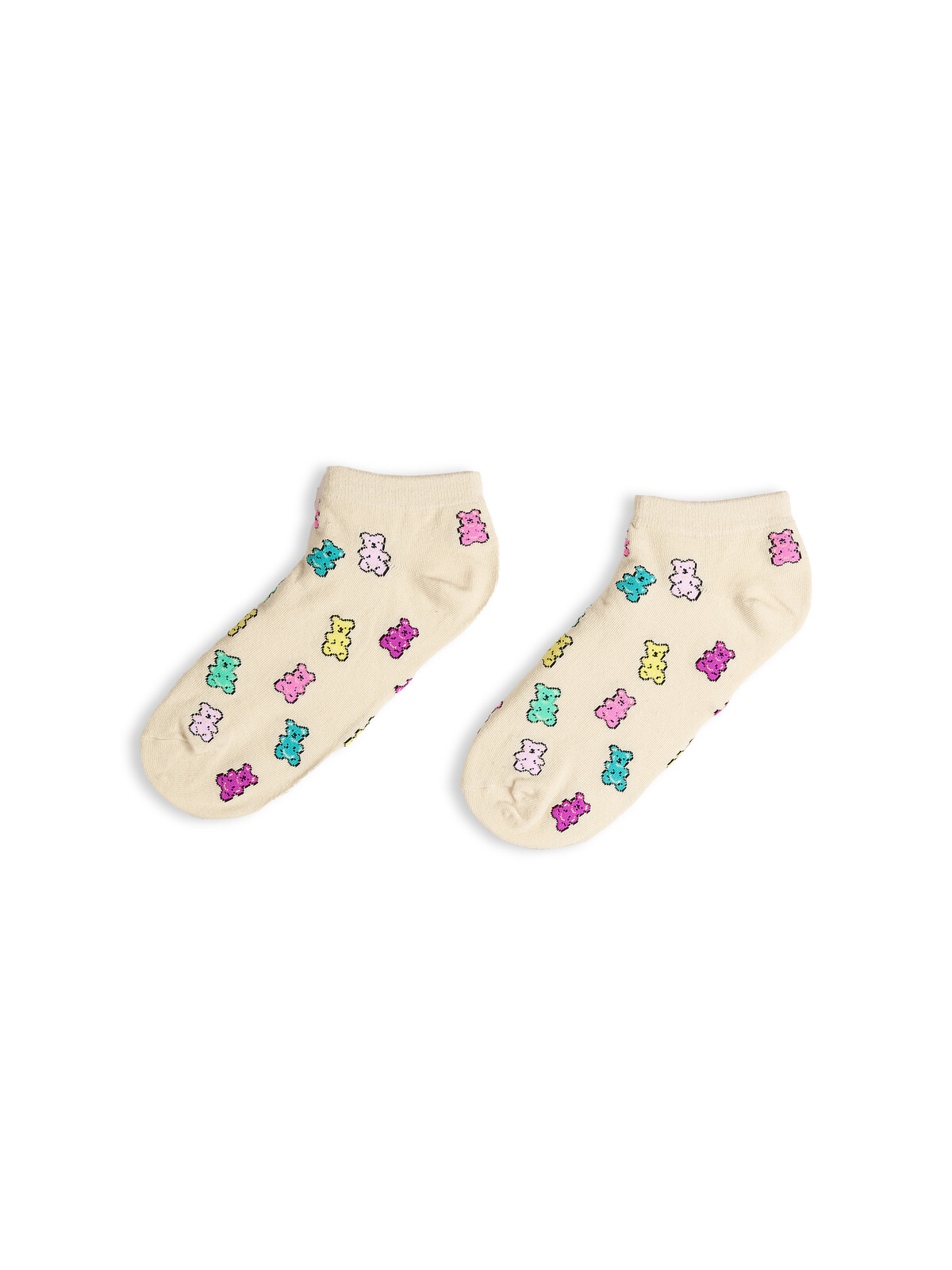 GATE Nízke ponožky s potlačou