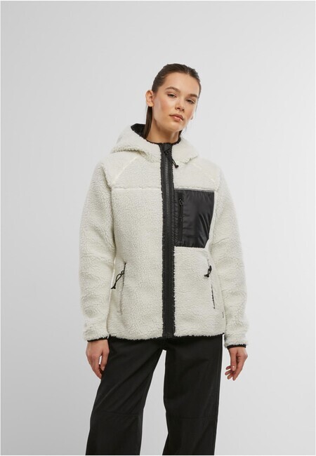 Brandit Women Teddyfleece Hooded Jacket 15Y white - S