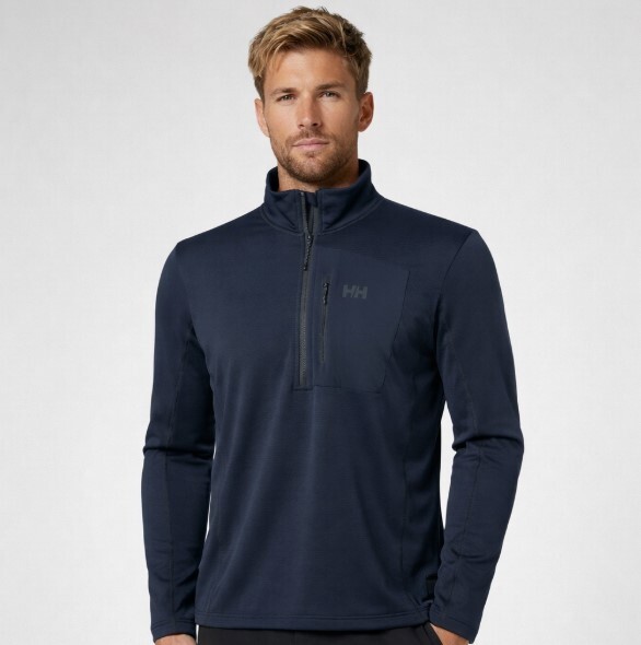 Mikina Helly Hansen Versalite Half Zip Fleece Navy - M