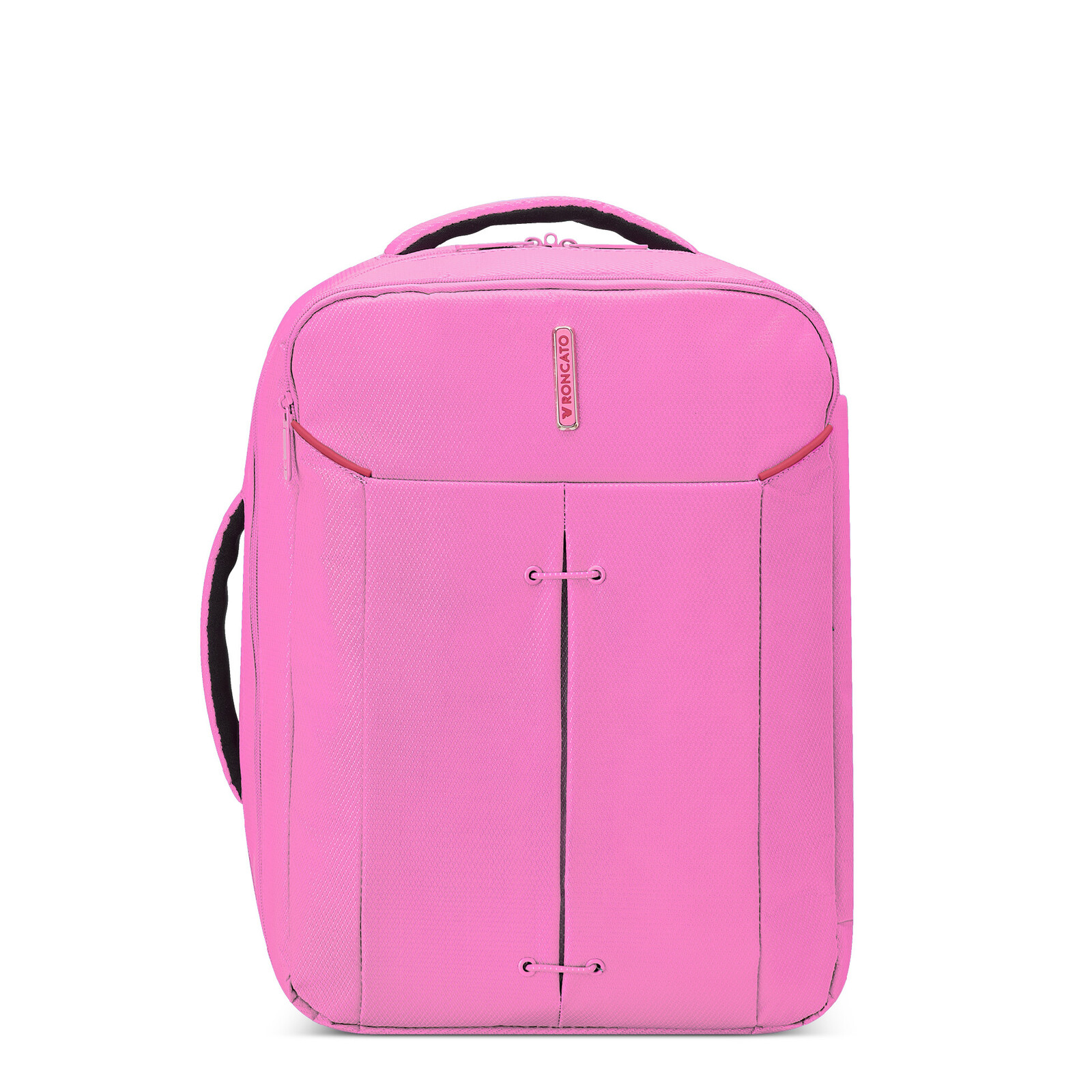 Moderný batoh do lietadla Roncato IRONIK 24 L - ružový - 40x30x20 cm