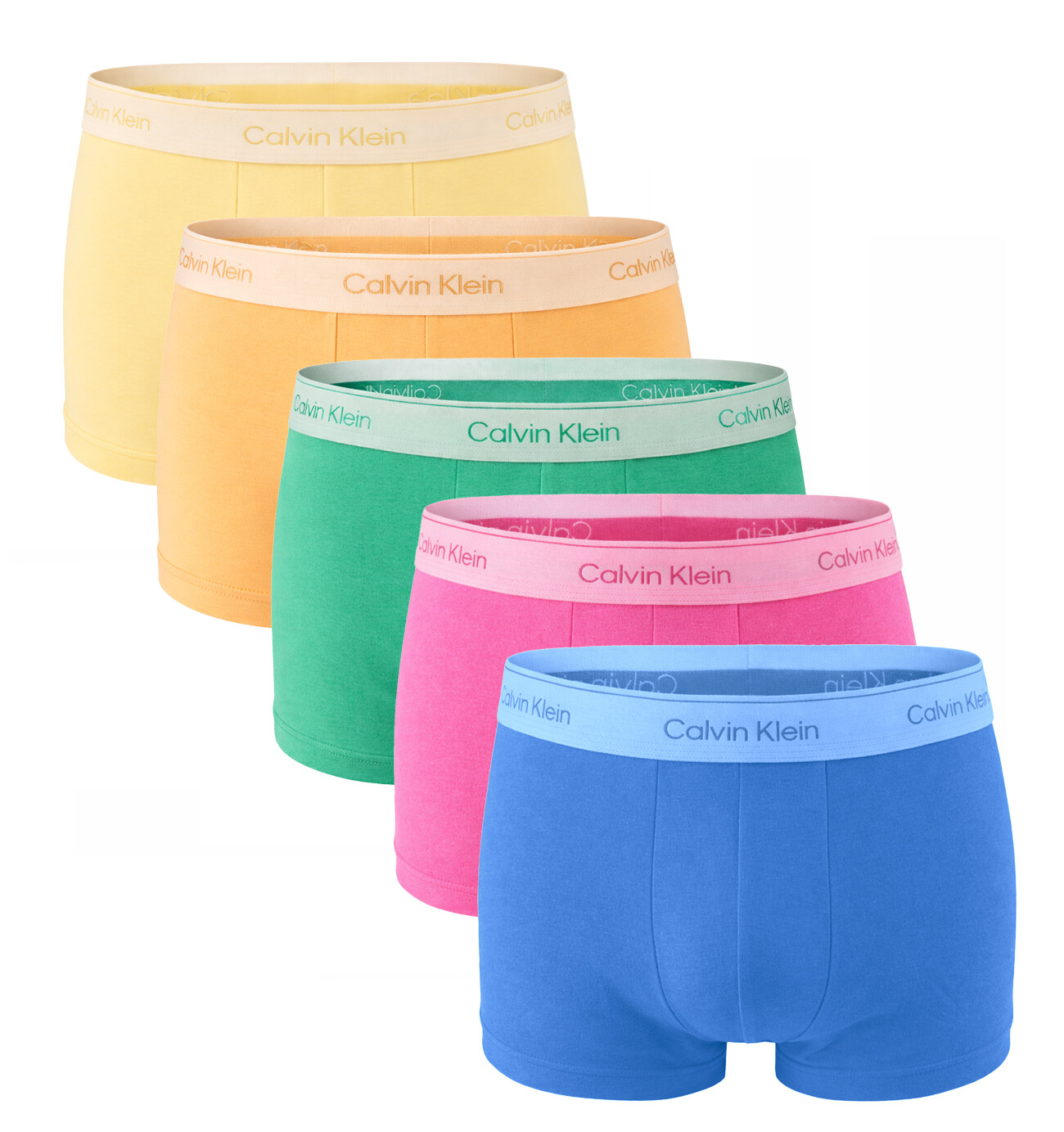 CALVIN KLEIN - boxerky 5PACK Icon cotton stretch This is love edition