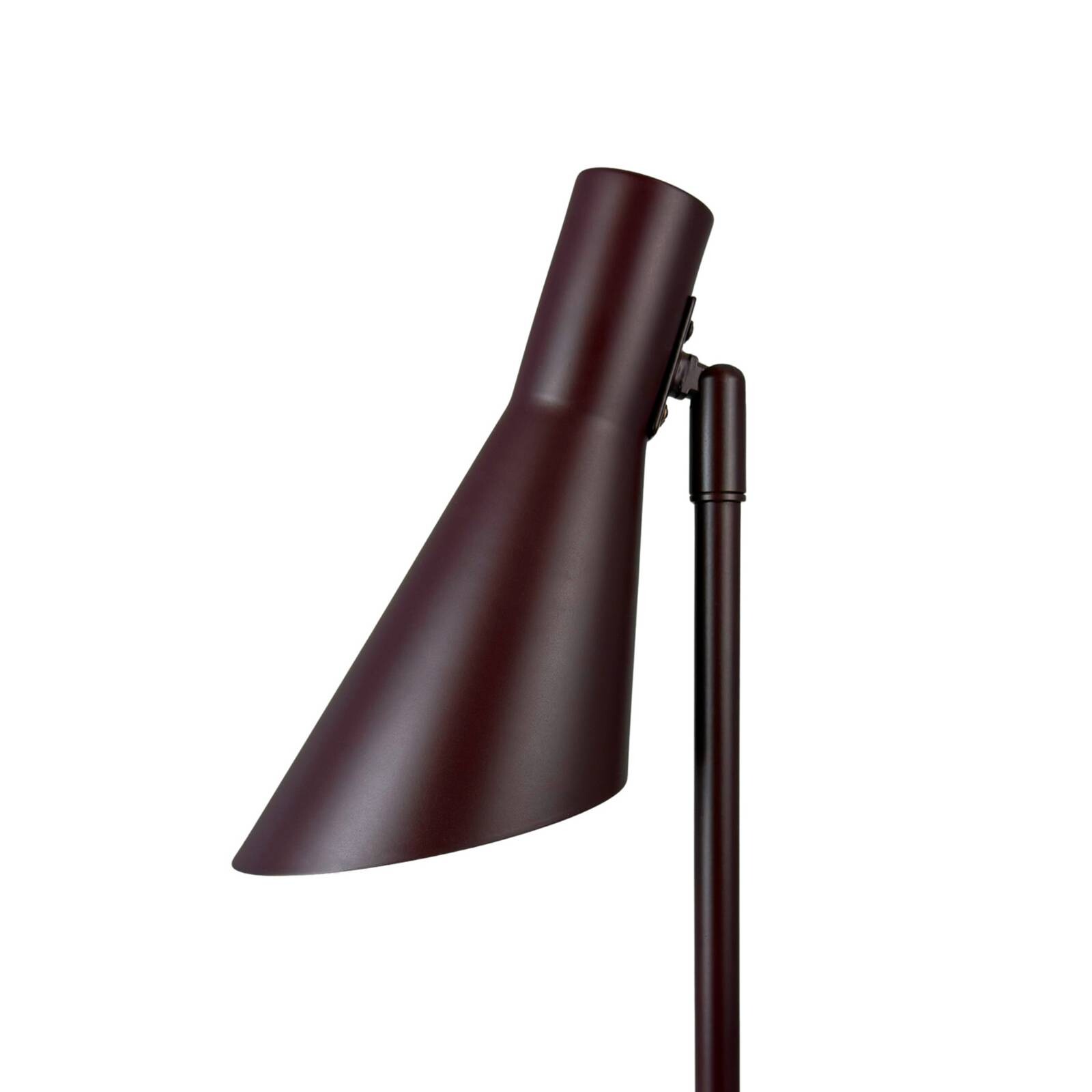 Dyberg Larsen Stolová lampa DL12 Mini, hnedá, E14, kov