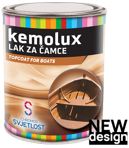 KEMOLUX - Lodný lak na drevo 2,5 l lesklý