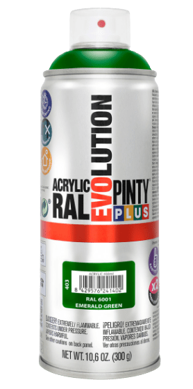 PINTY PLUS EVOLUTION - Akrylový rýchloschnúci sprej RAL 5003 - zafírová modrá 0,4 L