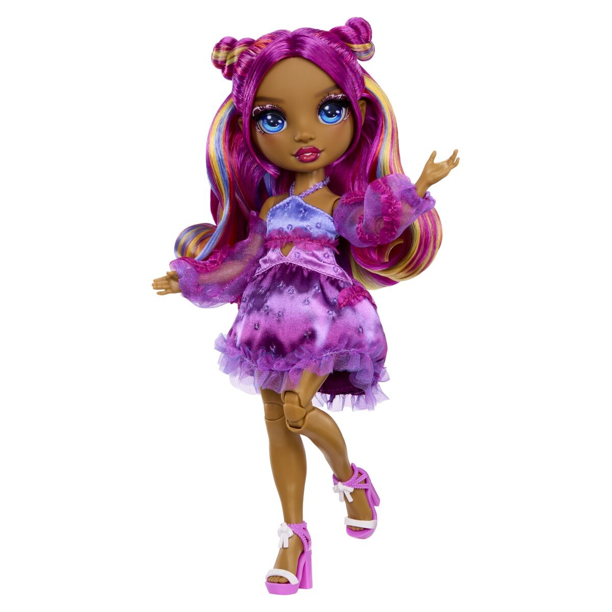 Rainbow High Be Dazzling Fashion bábika Noemie Violette (Purple)
