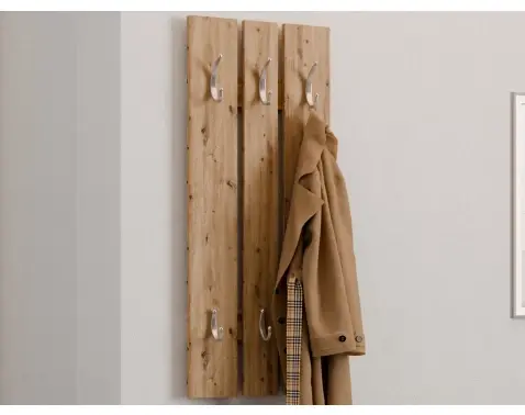 Šatníkový  panel na stenu Panelo, dub artisan%