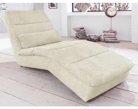 Relaxačné lehátko Yankee, béžová štruktúrovaná látka%