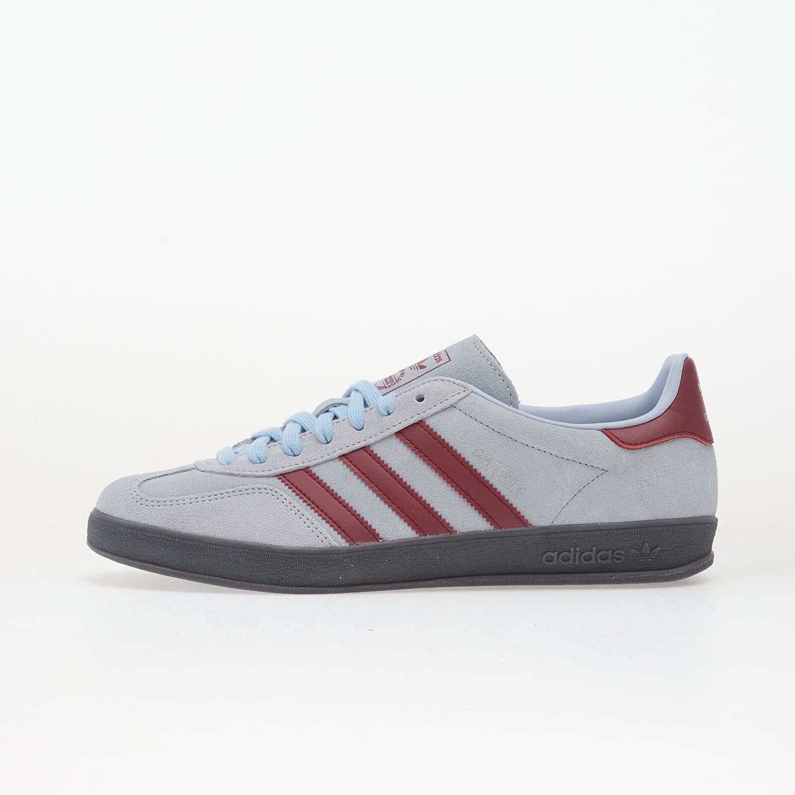 Tenisky adidas Gazelle Indoor Clear Sky/ Noble Maroon/ Crsk EUR 44 2/3
