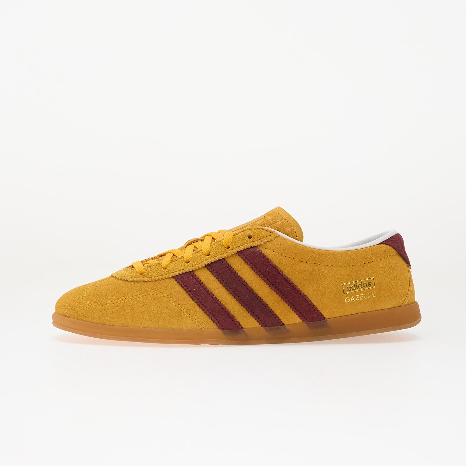 Tenisky adidas Gazelle Lo Pro W Creme Yellow/ Shadow Red/ Gum EUR 37 1/3