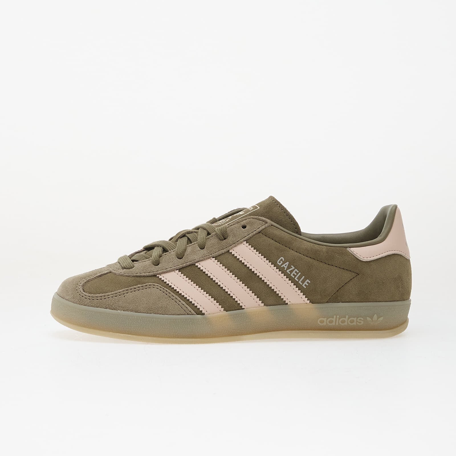 Tenisky adidas Gazelle Indoor Olive Strata/ Wonder Aqua/ Clay EUR 44 2/3