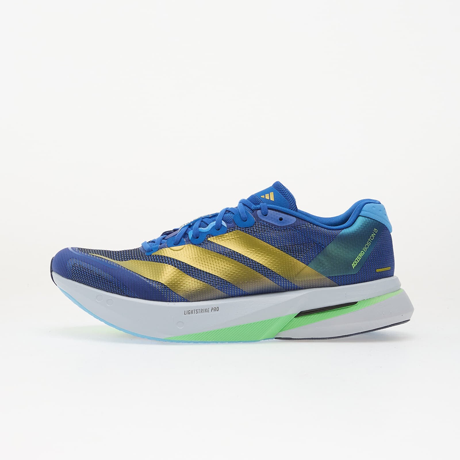 Tenisky adidas Adizero Boston 13 Blue/ Gold Met./ Blue Burst EUR 43 1/3
