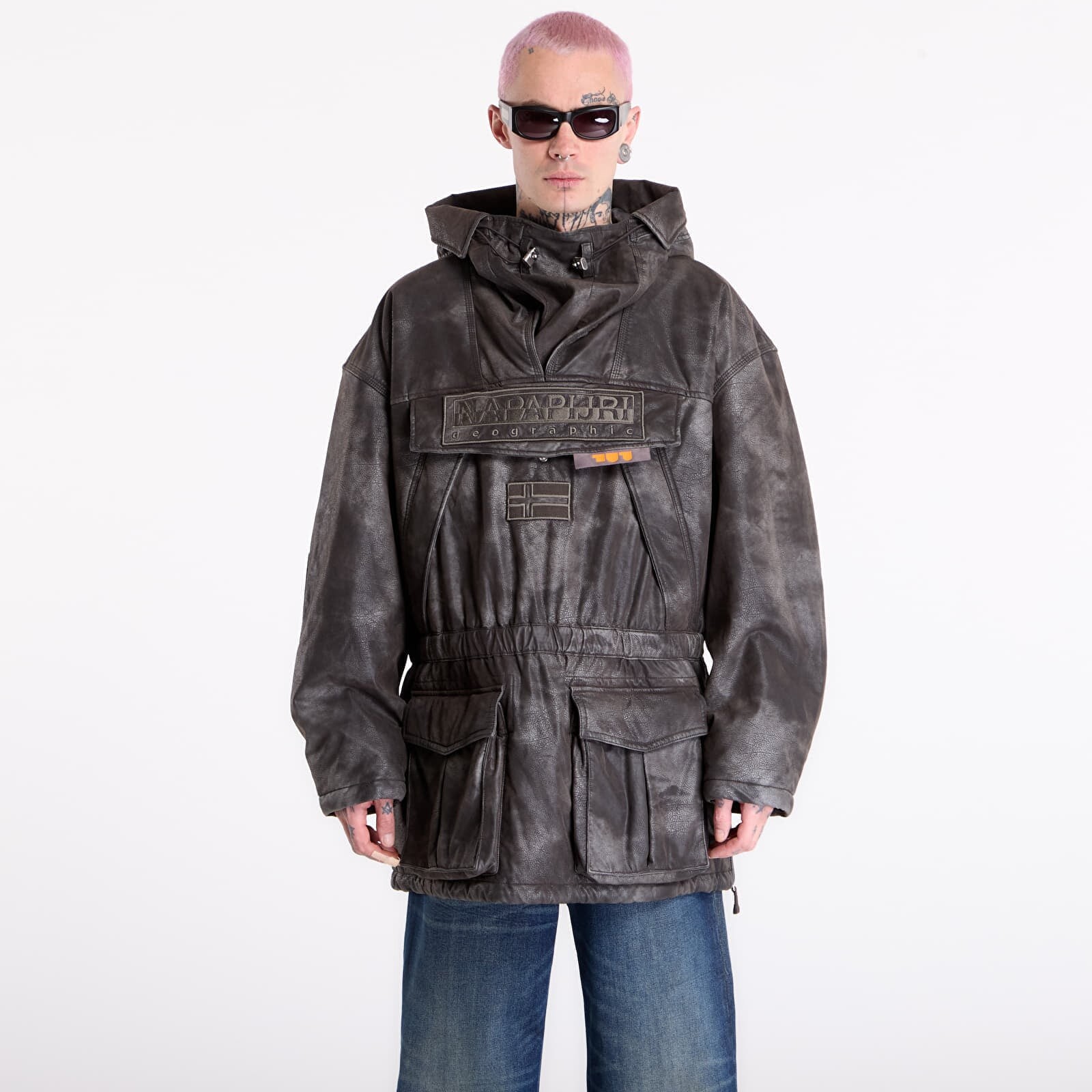 Bunda Napapijri x PDF Skidoo Anorak Jacket Gray S