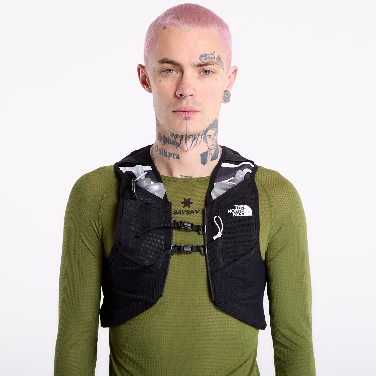 Vesta The North Face Sunriser Run Vest 8 UNISEX TNF Black/ TNF White/ Npf XL