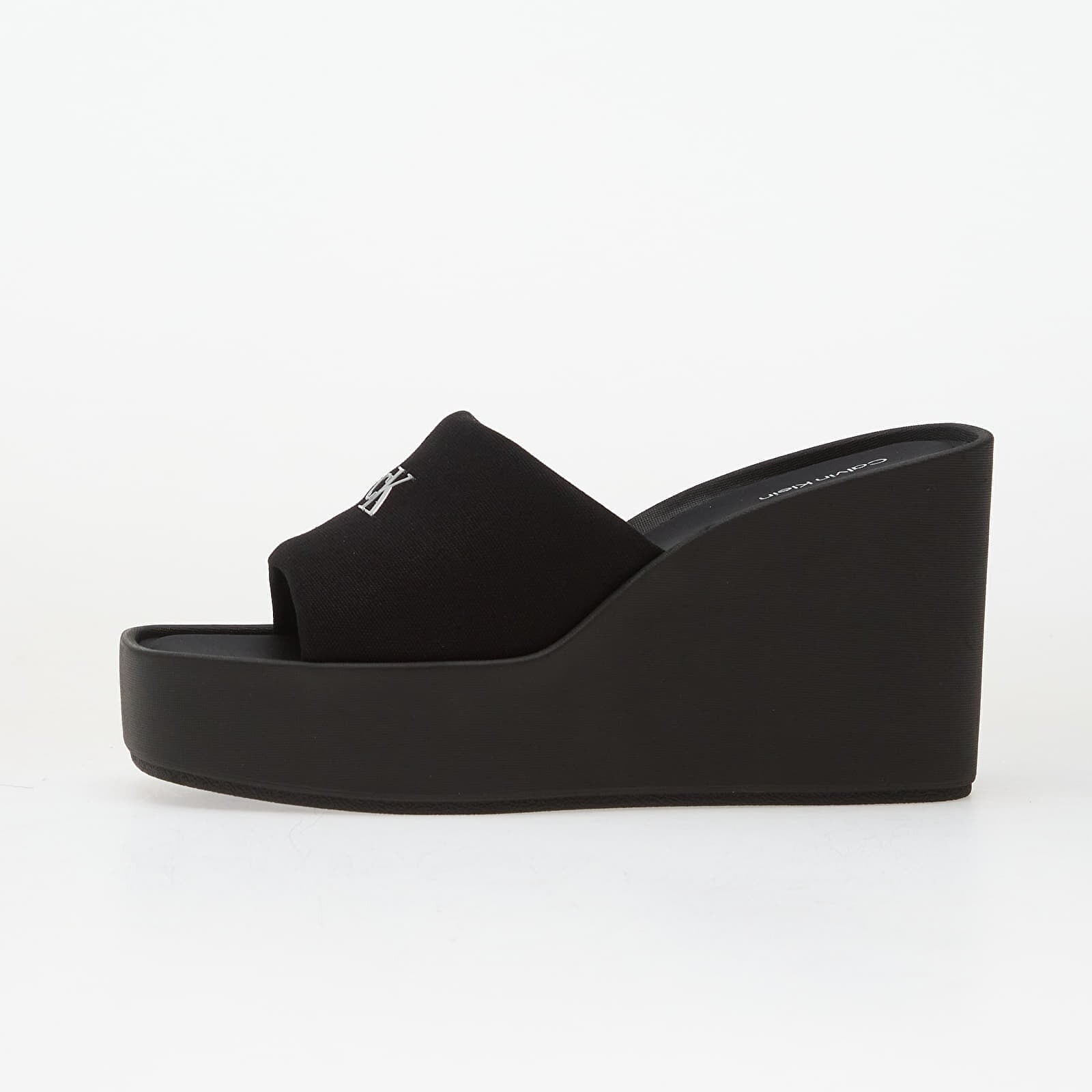 Tenisky Calvin Klein Wedge 70 Sandal Canv Black EUR 38