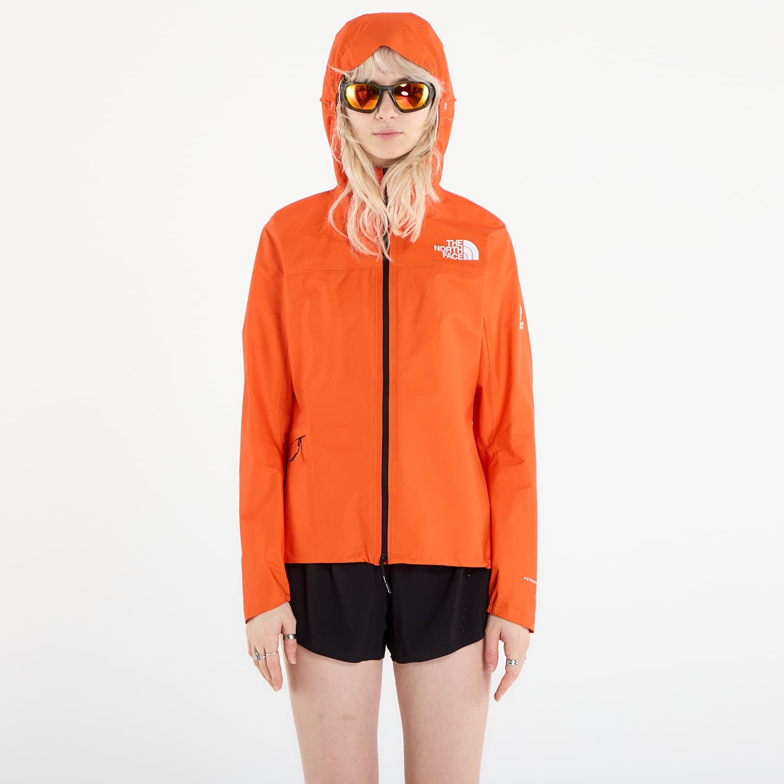 Vetrovka The North Face Summit Superior Fl Jacket Lava Red S