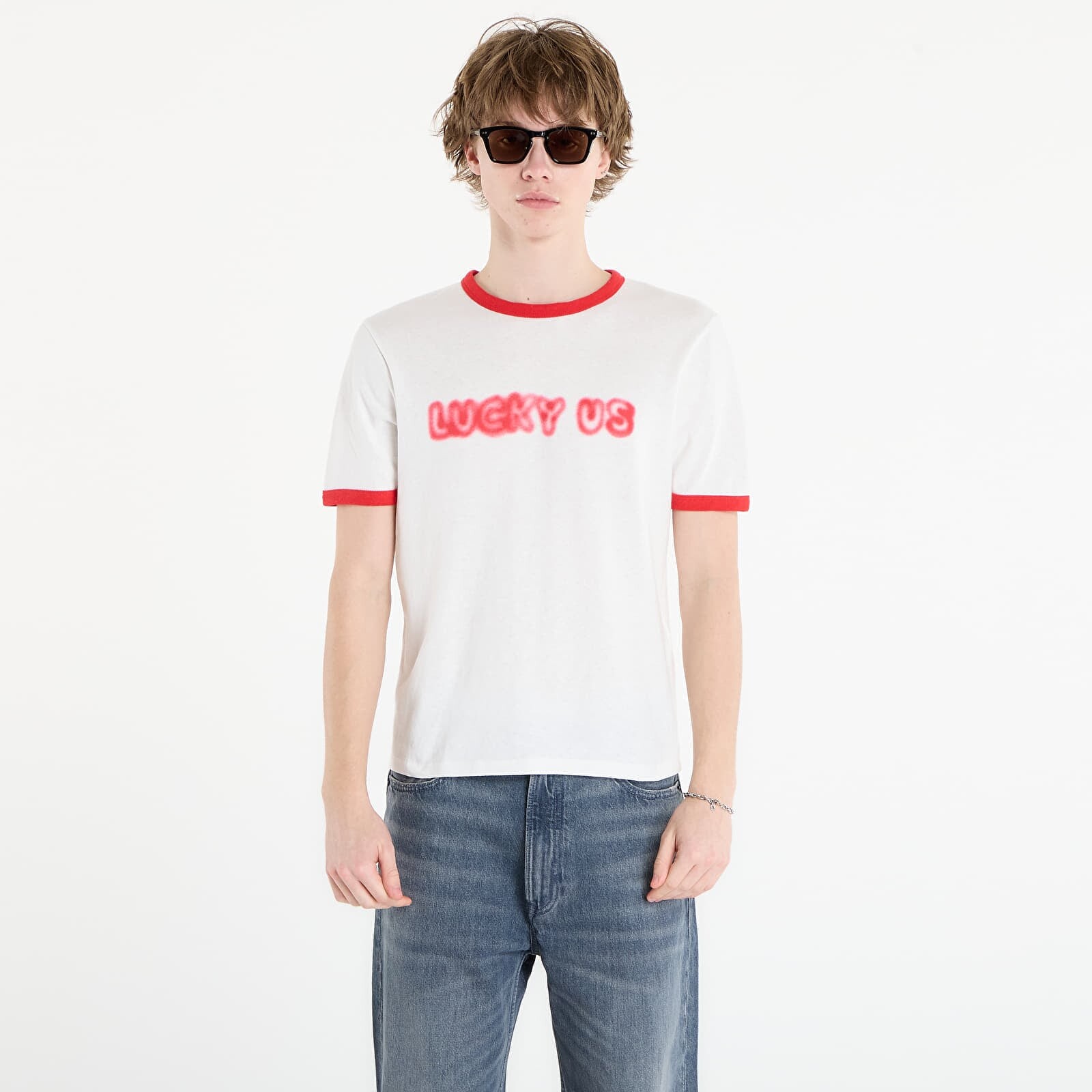 Tričko KENZO Gots Kenzo Words Slim T-Shirt Off White L