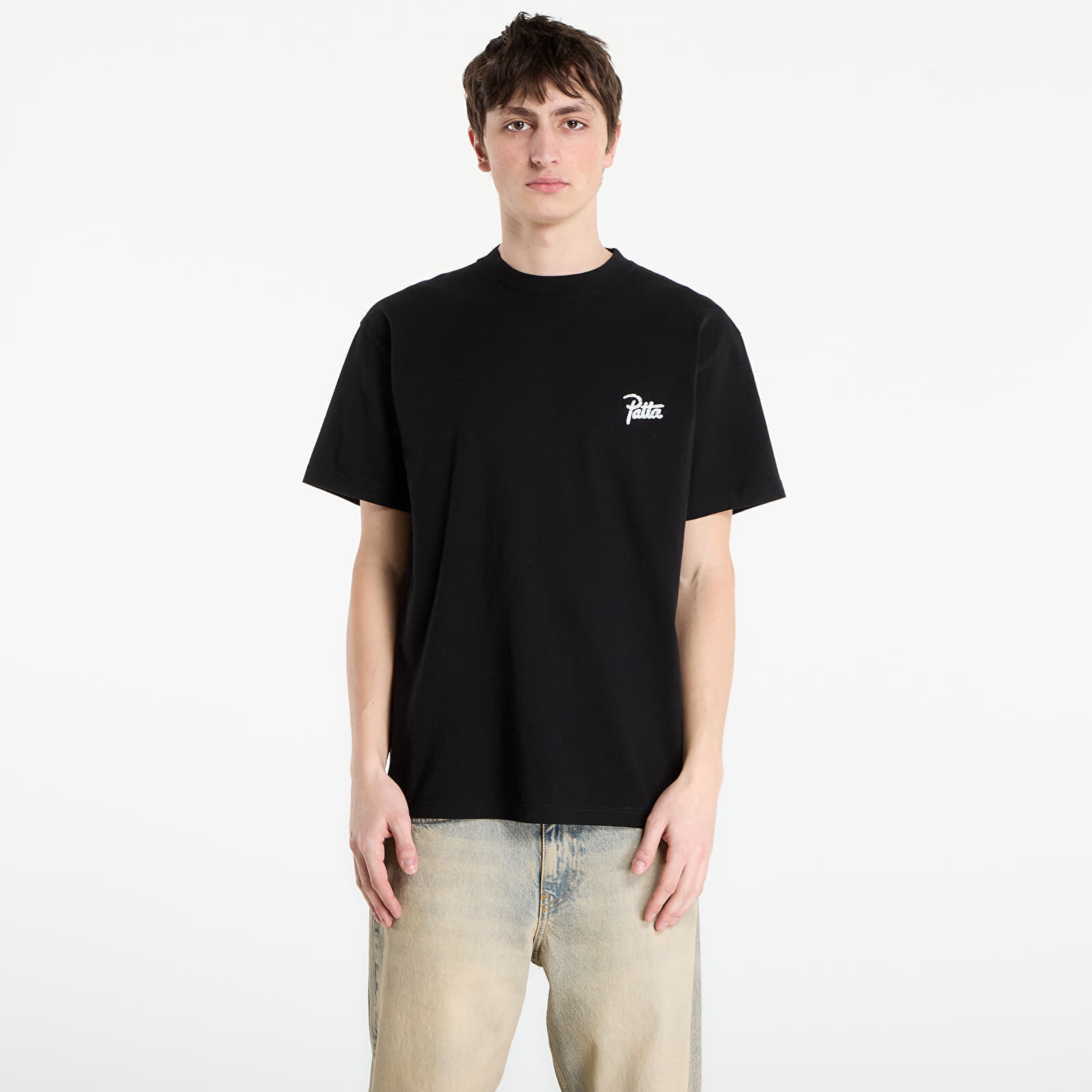 Tričko Patta Croco T-shirt UNISEX Black XL