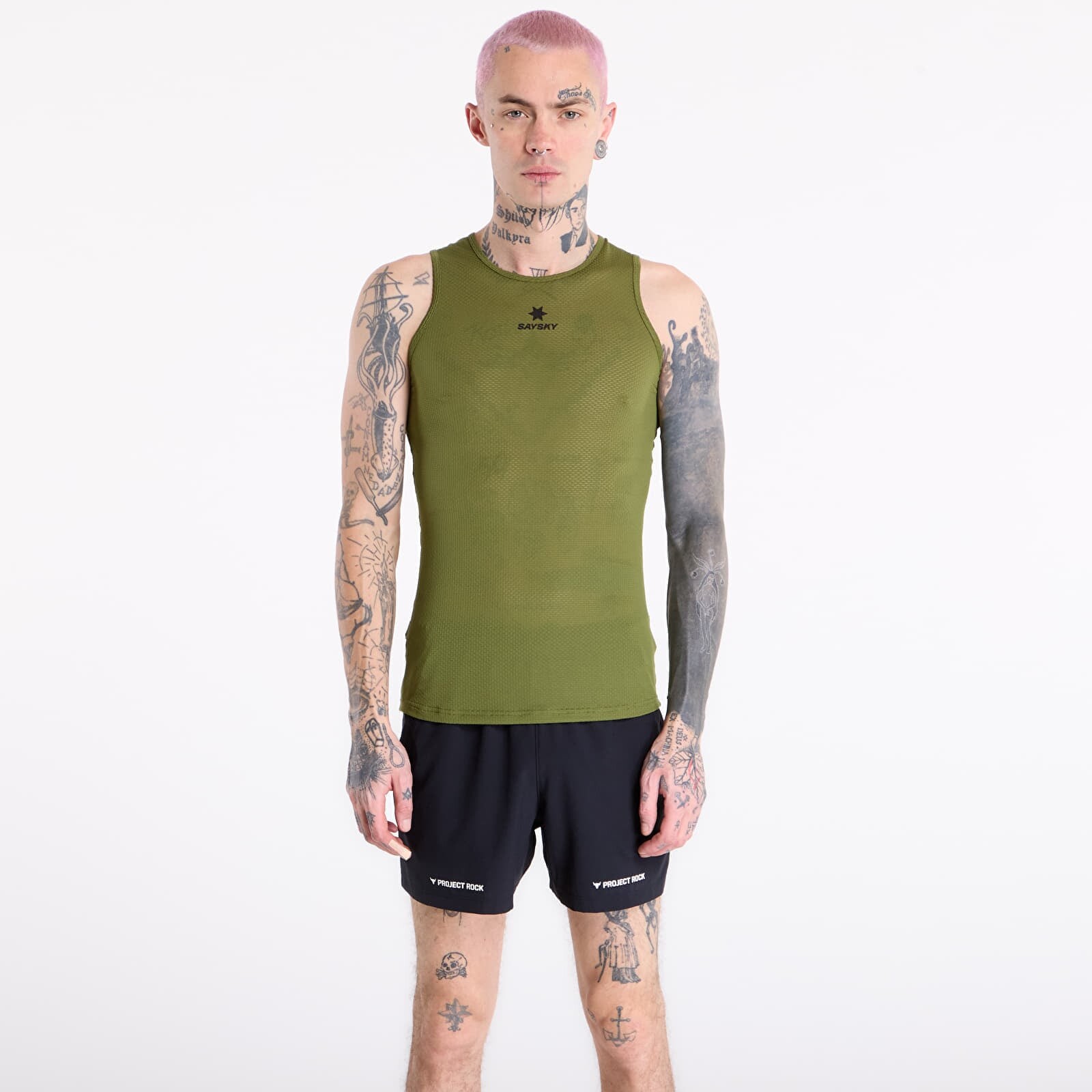 SAYSKY Mesh Base Layer Singlet Green L
