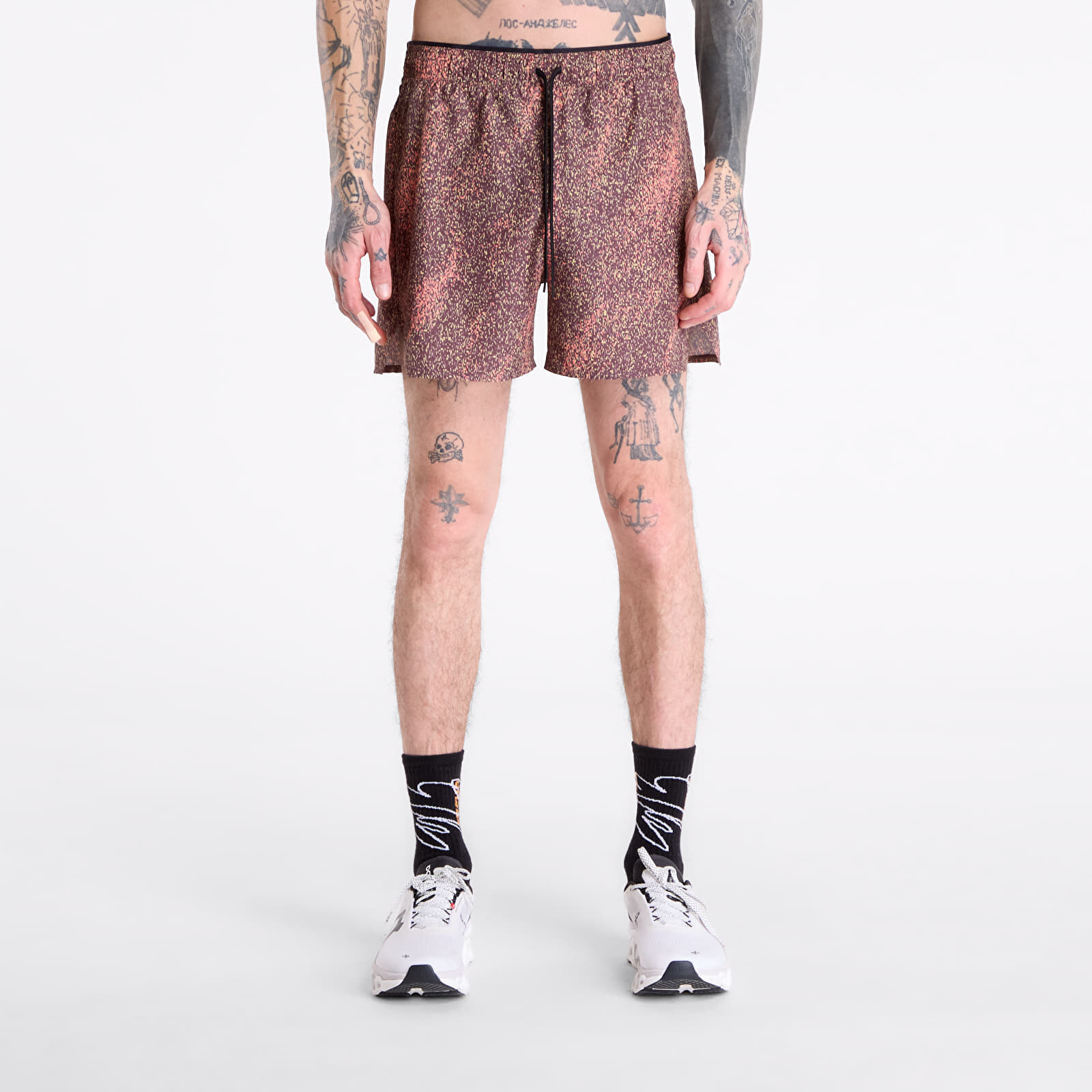Šortky On Trail Shorts Black/ Gobi XL