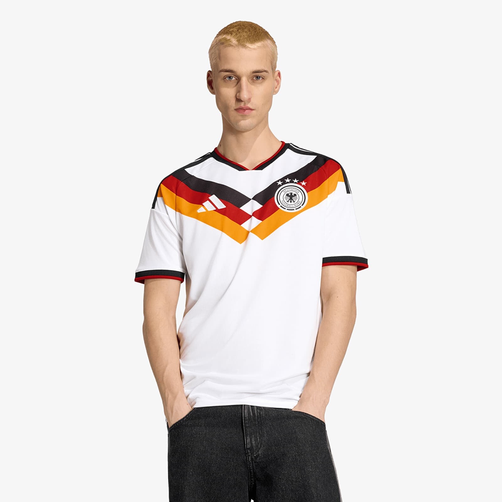 Dres adidas Dfb H Jersey White L