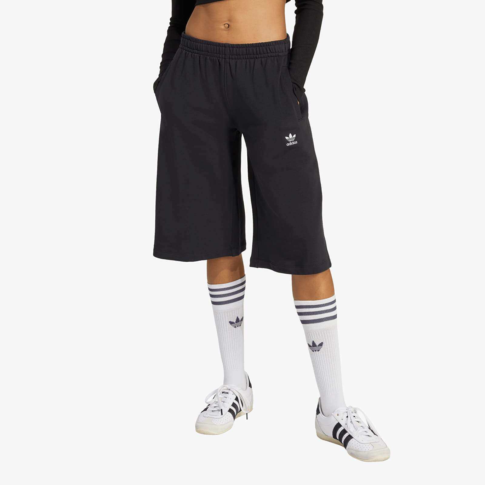 Šortky adidas Ess Ft Short Black S