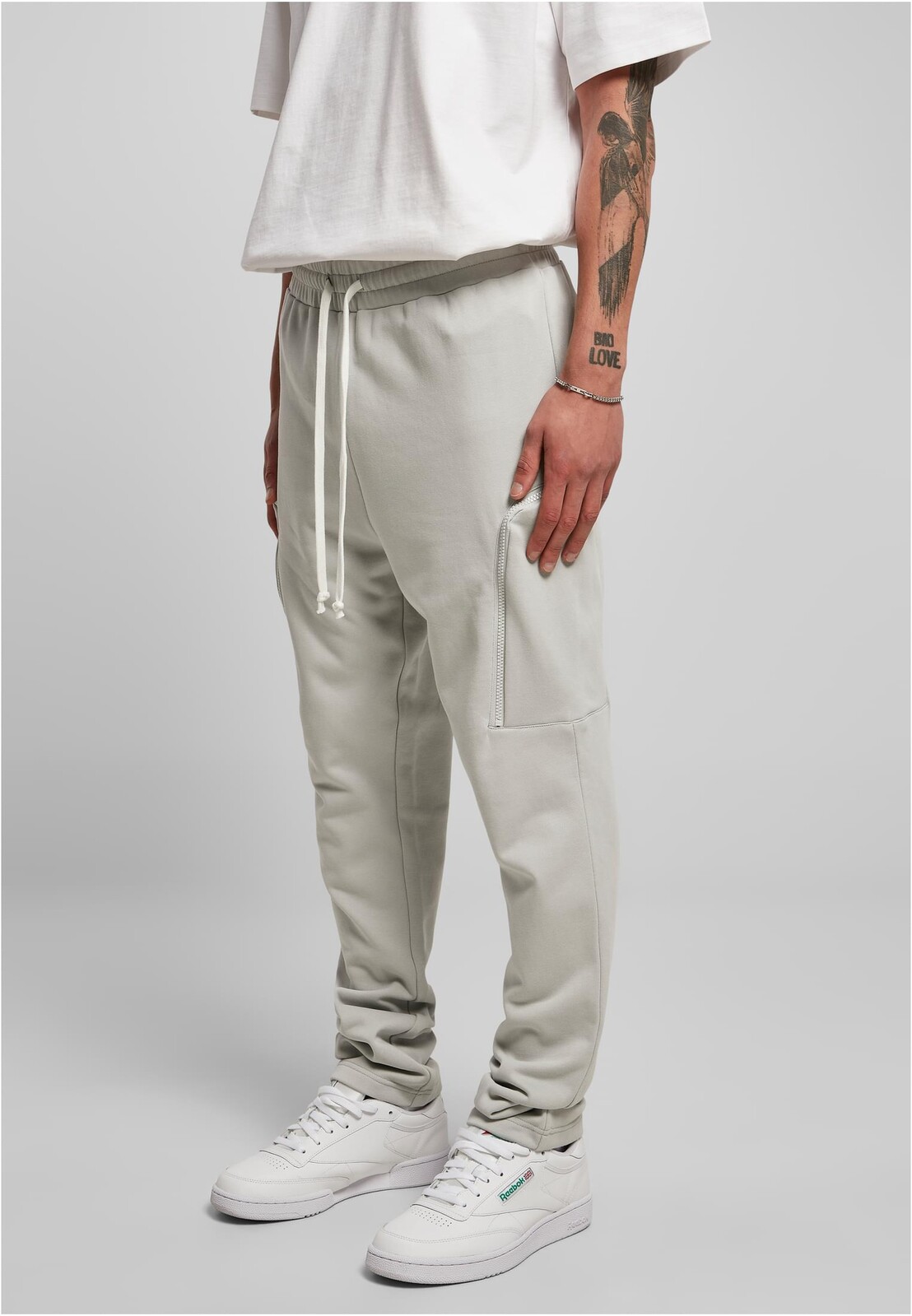 Lightweight Asphalt Sweatpants Low Crotch Cargo