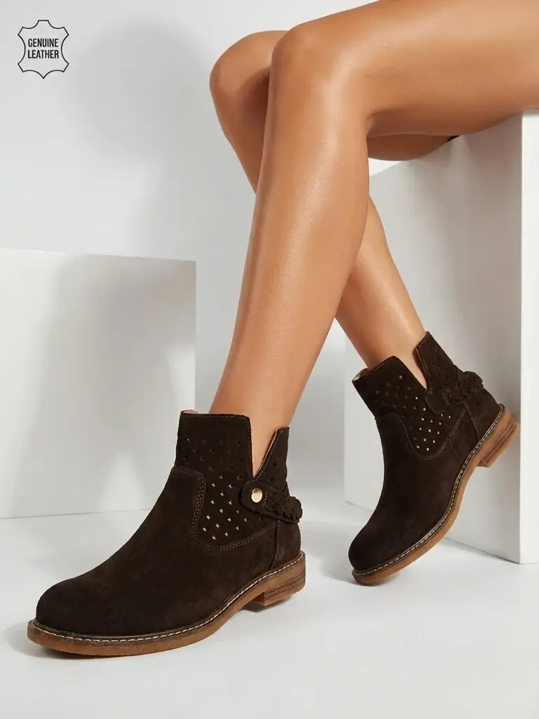 Dámske ekokozmetické kovbojské čižmy