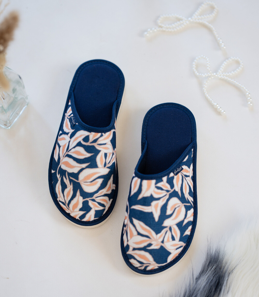 Dámske papuče Natural Style NS-068b modré