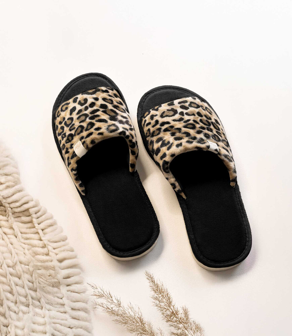 Dámske šľapky Natural Style NS-045 čierne