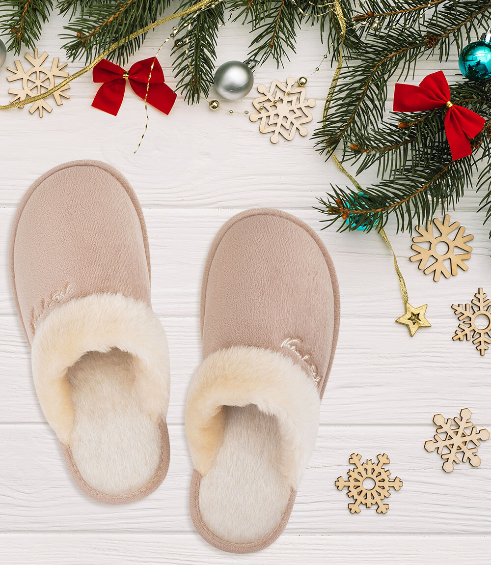 Dámske papuče Natural Style NS-080 Beige