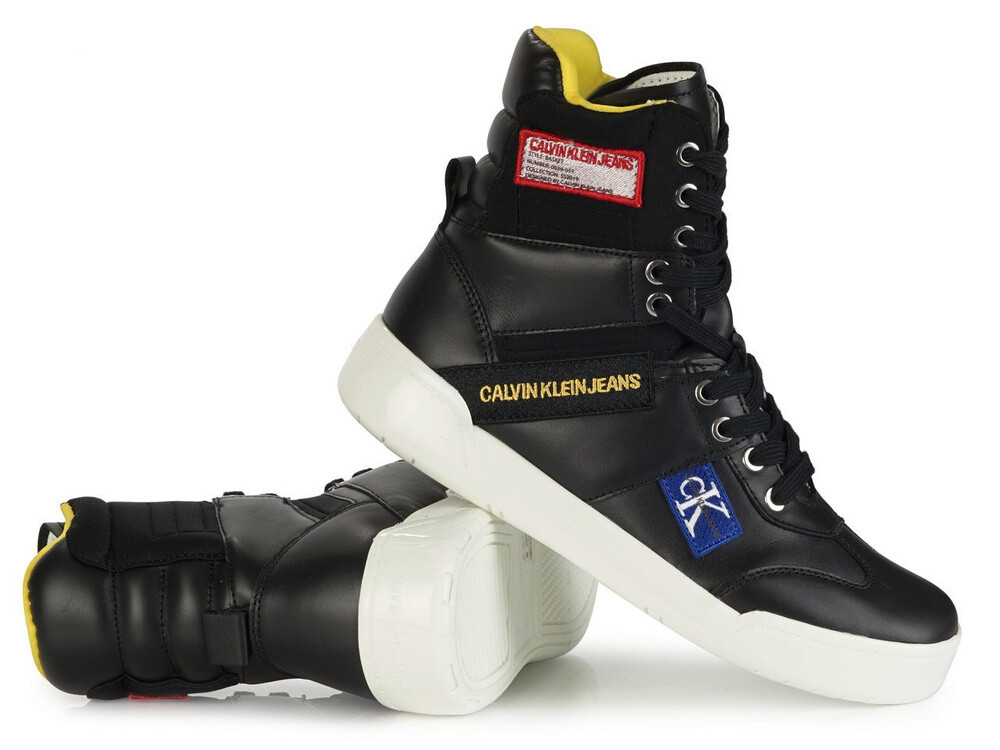 Calvin Klein - Čižmy Niva Black