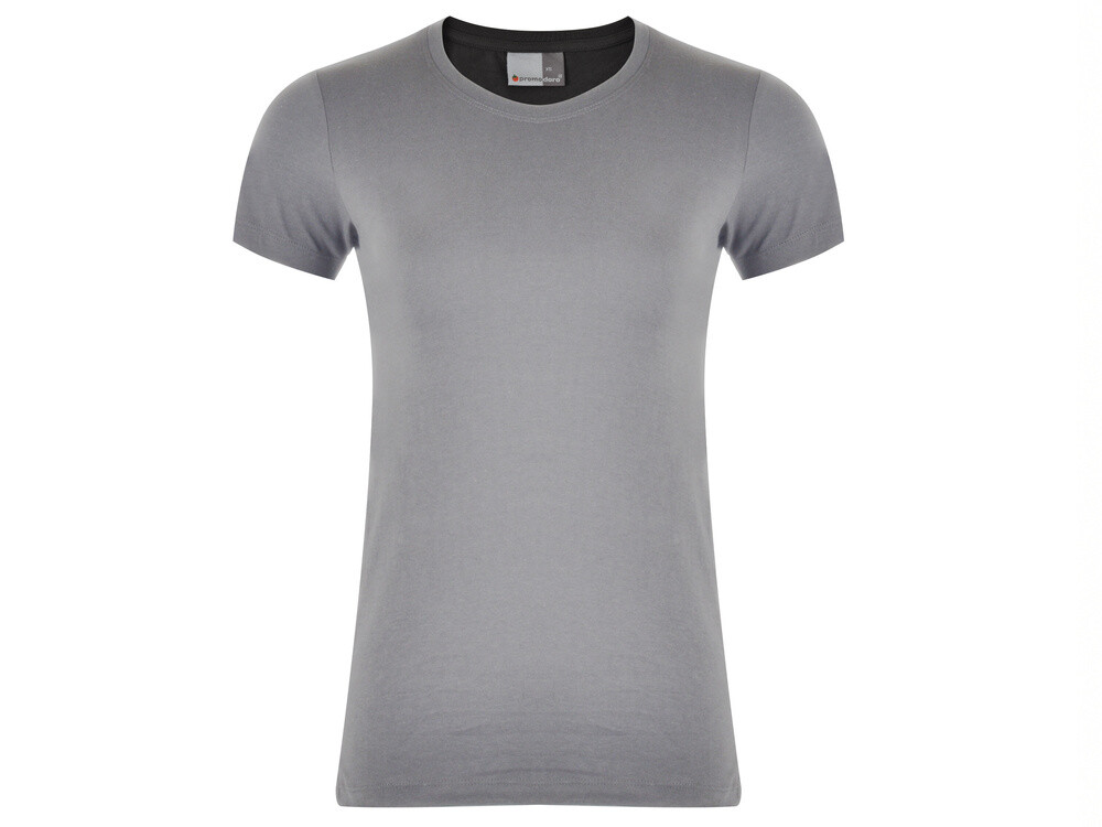 PROMODORO - Dámske interlock tričko svetlosivé