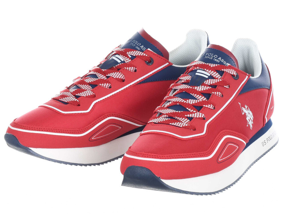 U.S. POLO ASSN. Červené pánske tenisky