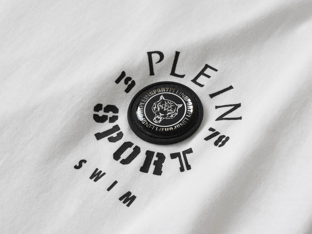 PLEIN SPORT - Tričko biele