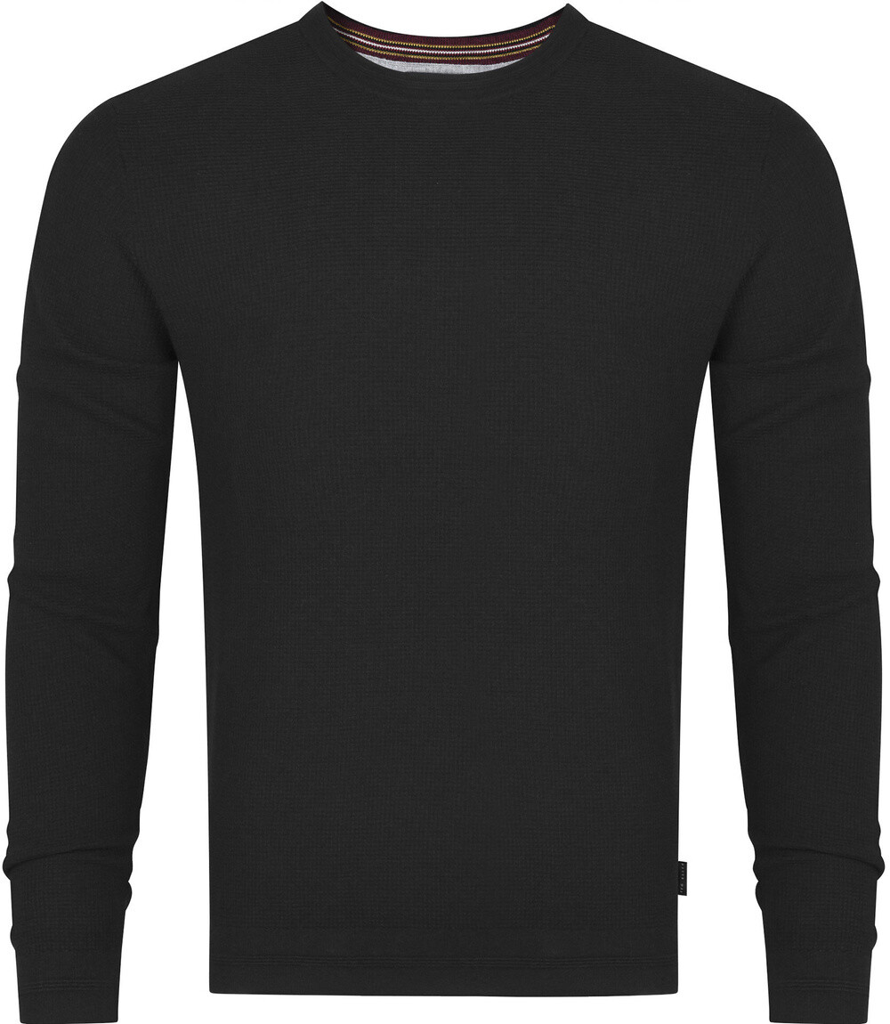 TED BAKER LONDON - Pánsky sveter čierny