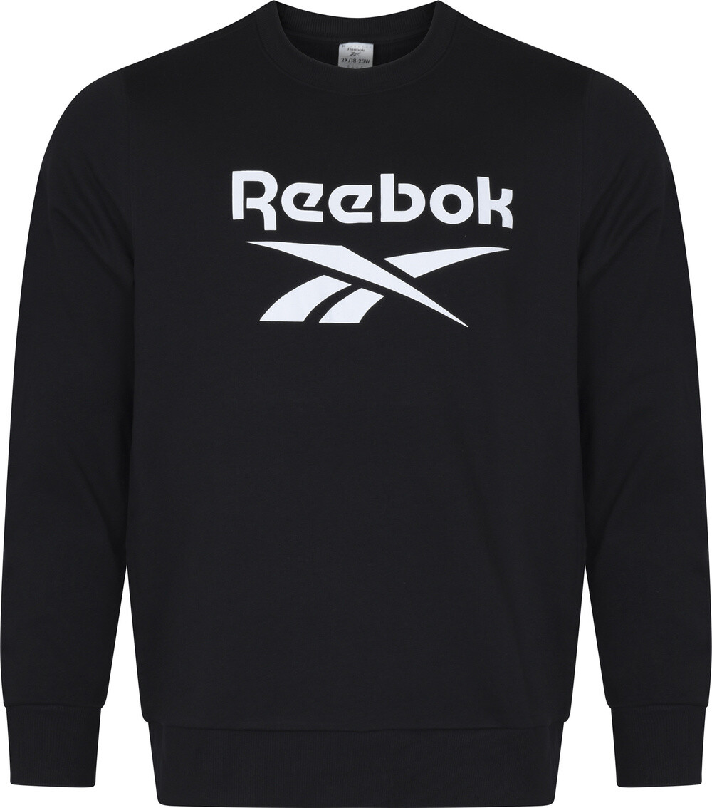 REEBOK - RI BL FT Crew Mikina PLUS SIZE