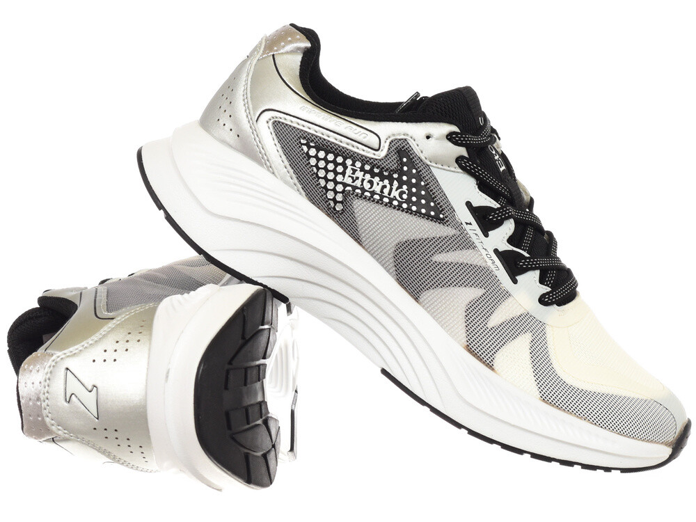 ETONIC Bežecké tenisky strieborné