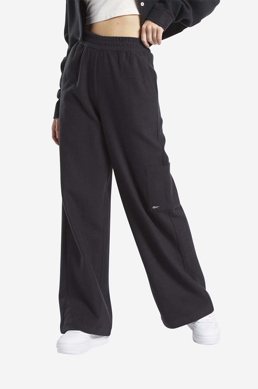 REEBOK pánske nohavice CL FL WIDE LEG PANT