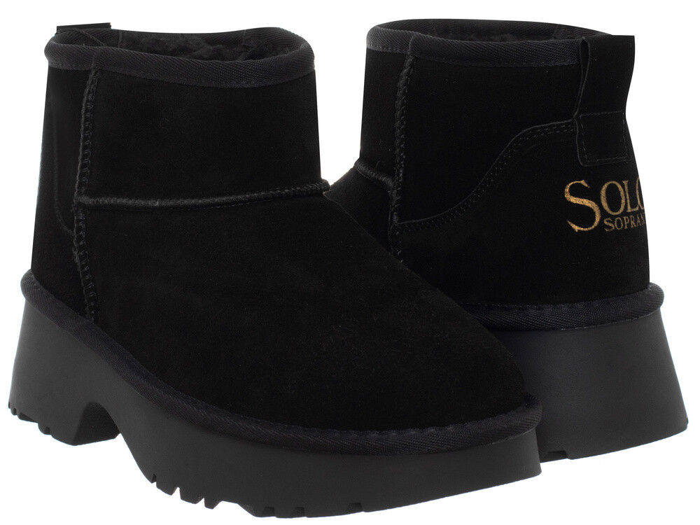 SOLO SOPRANI COUTURE - LEA SUEDE Sandále