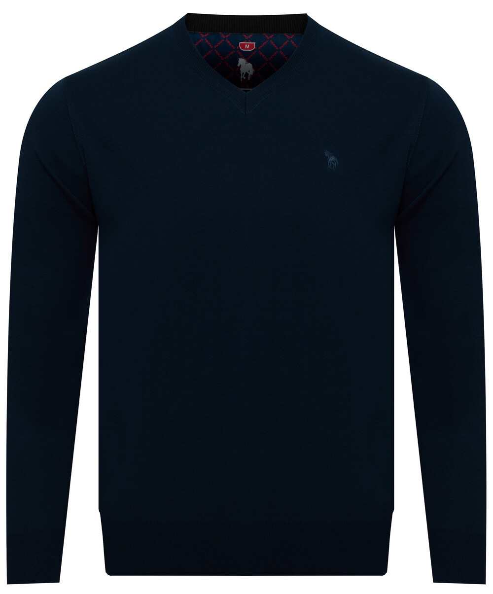 Oversized tričko TRIKKO - V 501 Lacivert