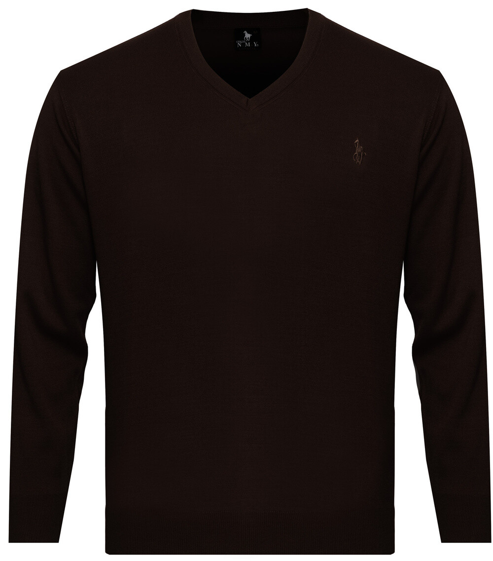 N&M&Y - V 3010 Hnedý kabát