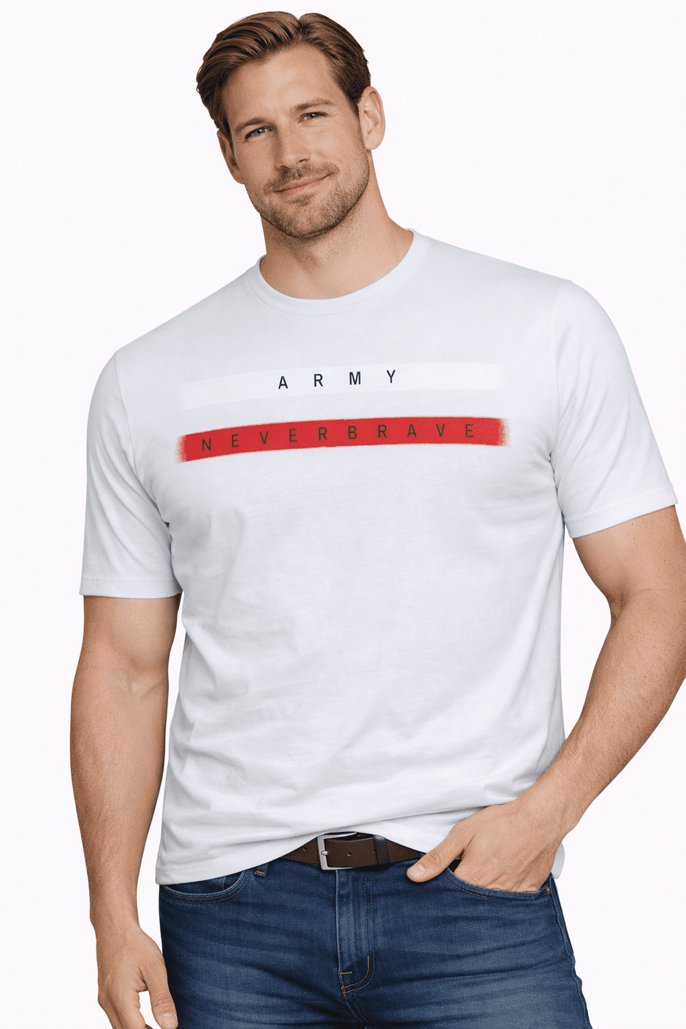 Pánska mikina BIAŁY