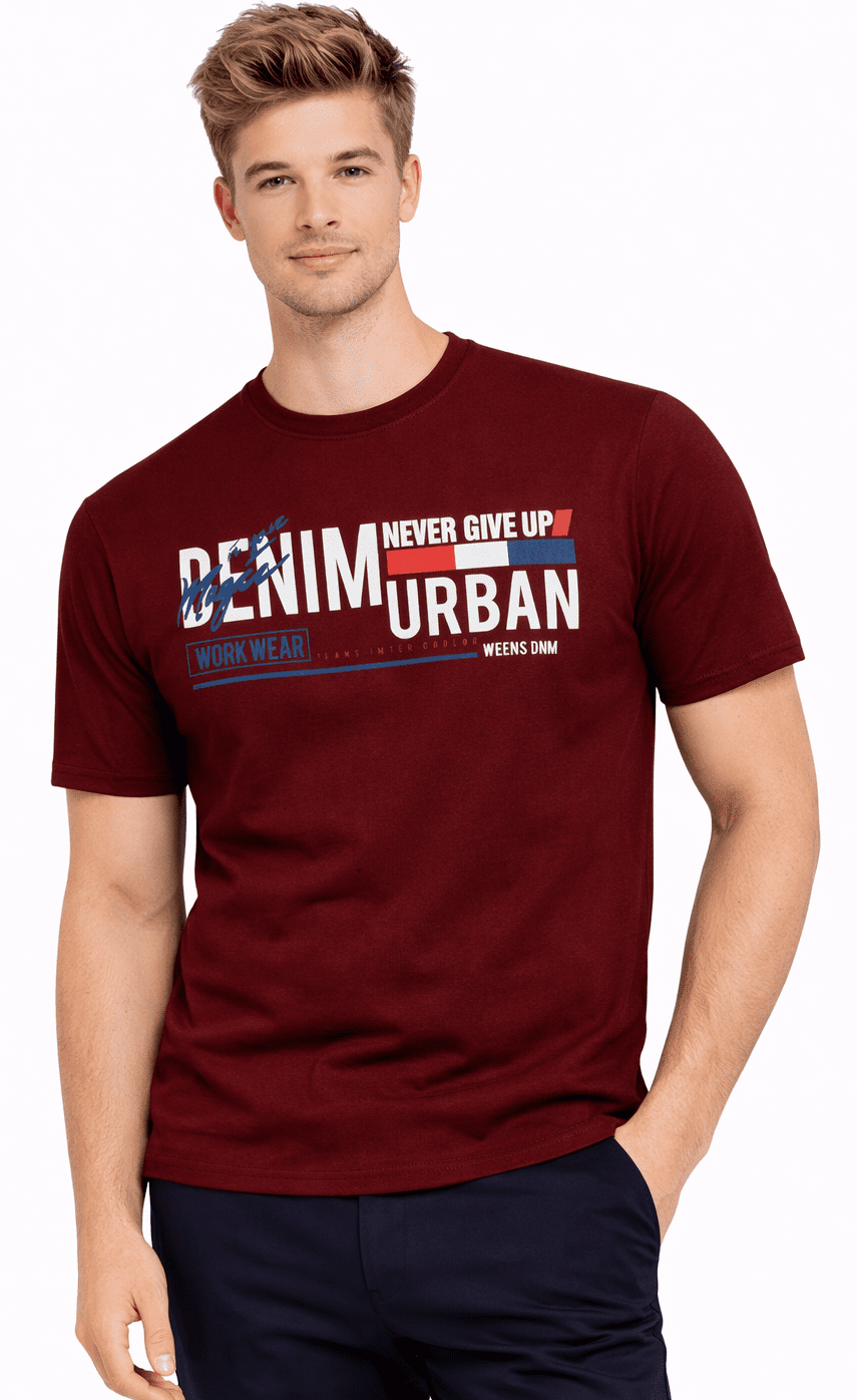 Pánska mikina - bordo