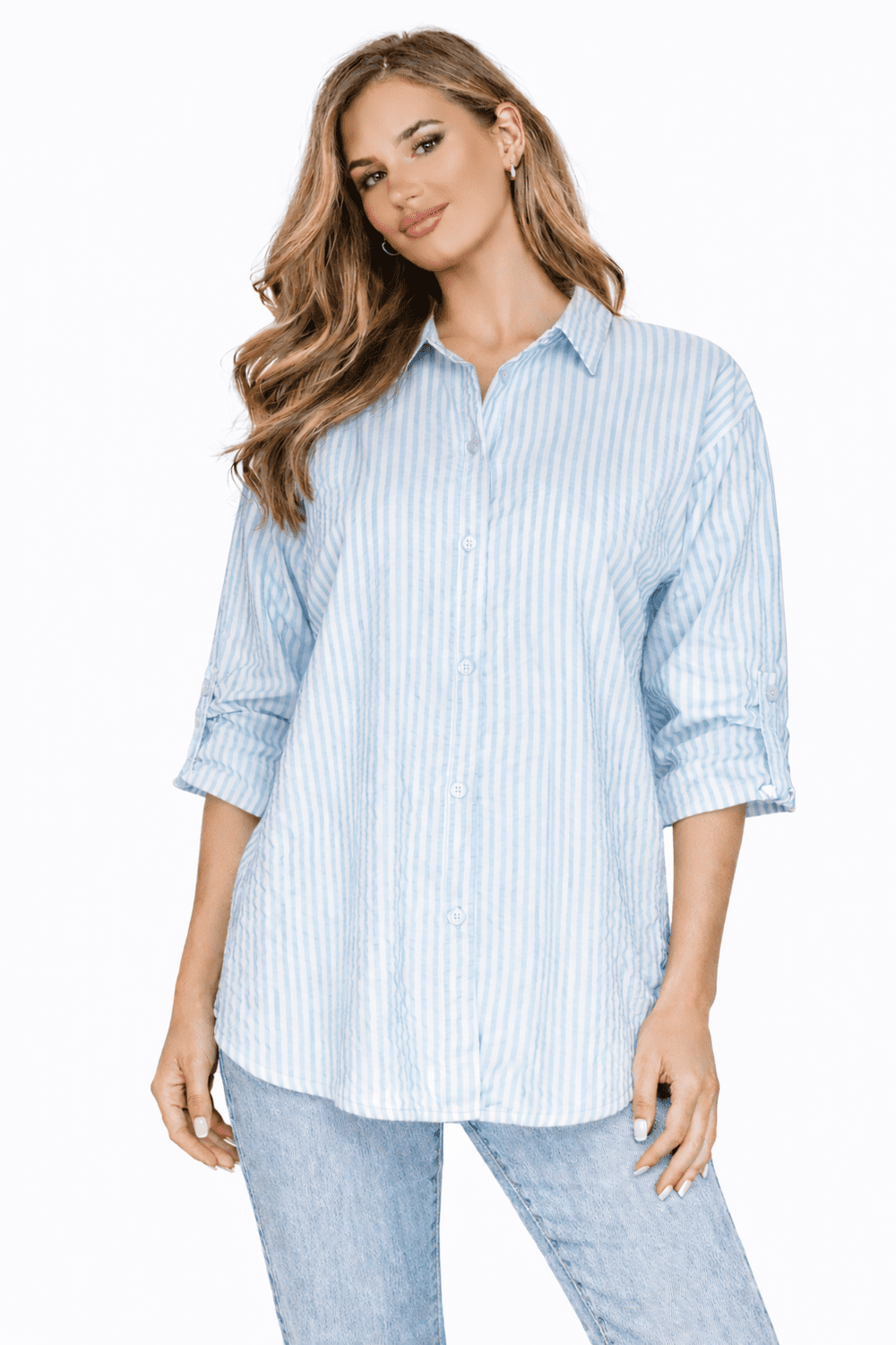 Modrý fashion batoh ID8850