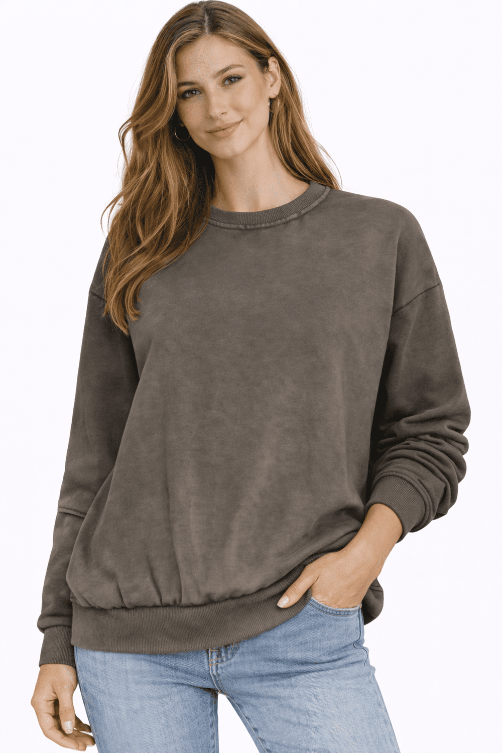 Hnedý módny batoh FASHION ID8867