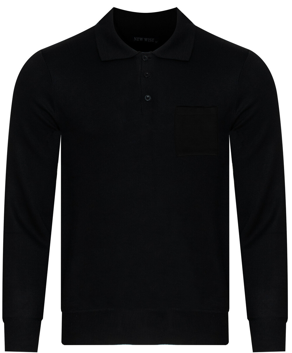 Pánska vesta NEW WISE - N535 CZARNY