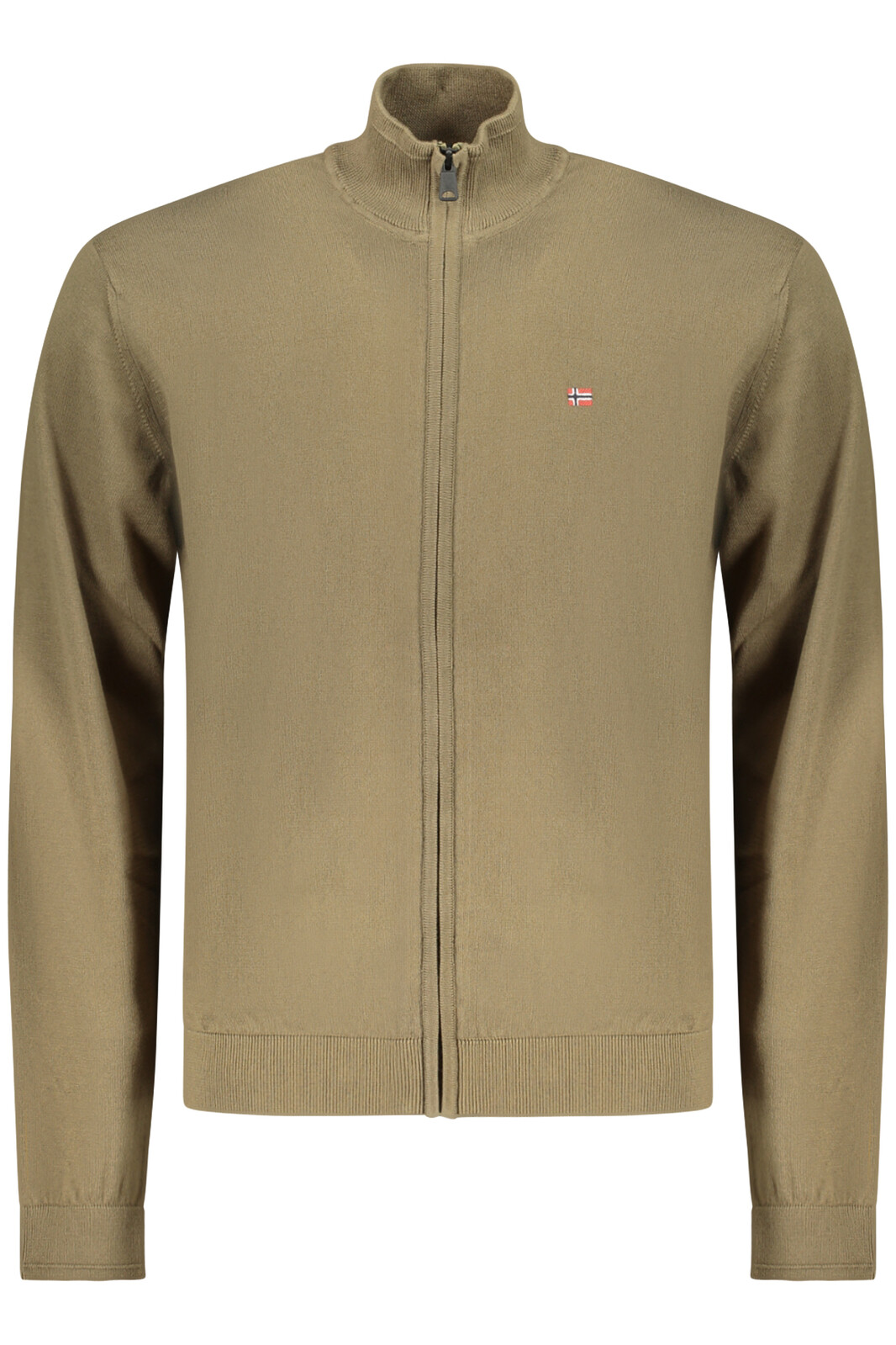 Pánsky zelený kardigán NAPAPIJRI