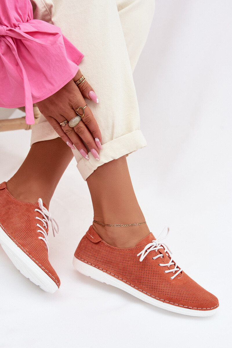 S. BARSKI Dámske semišové mokasíny